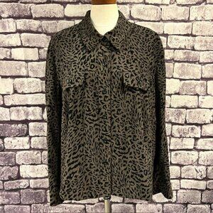 Lennie Green & Black Long Sleeve Jacket Size 24